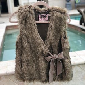 Juicy Couture Faux Fur Vest